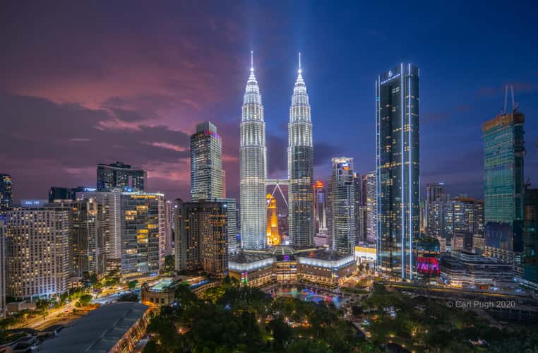 Petronas Towers - Traders Hotel viewpoint