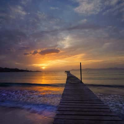 Playa d’Alcudia, Spain