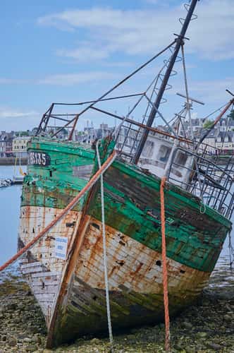 Rusty ships