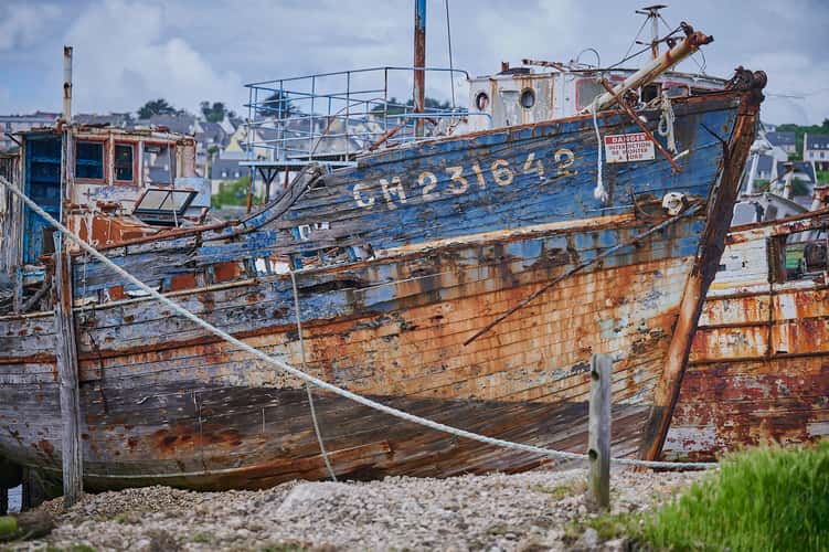 Rusty ships
