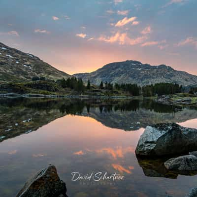 Sea bay near Valberg, Norway