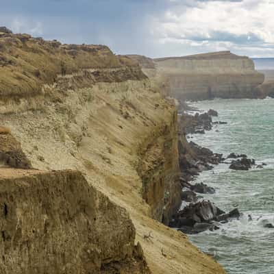 Sea Lions' Rocks at the Circuito Costero, Argentina