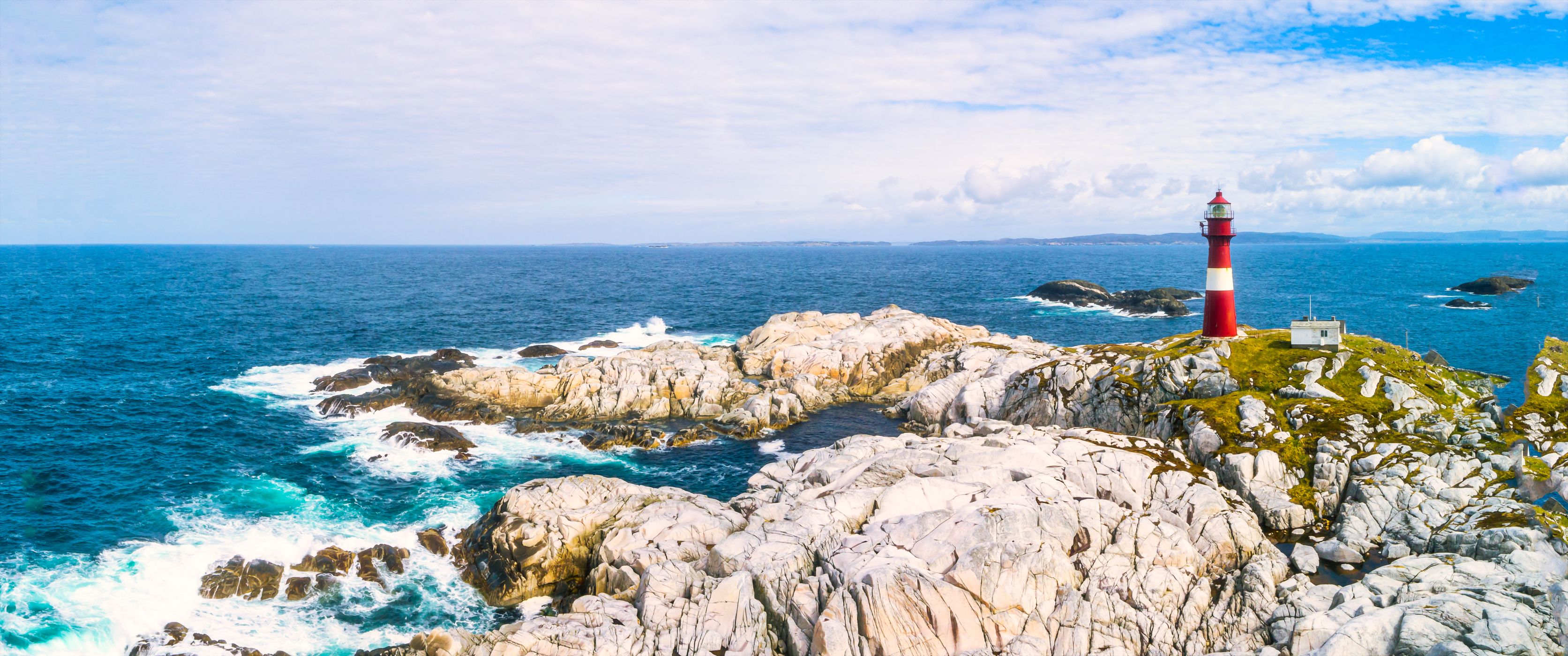 Slåtterøy fyr, Norway