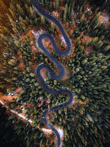 Snake road, Giau pass
