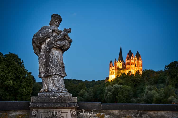 St. Nepomuk & Cathedral of Limburg a. d. Lahn