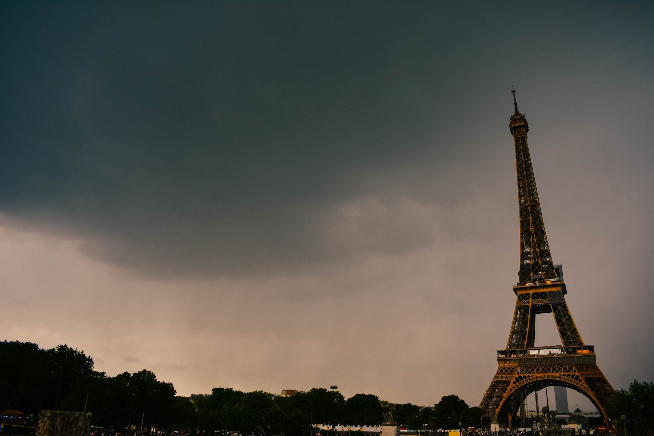 Tour Eiffel from Trocadéro, Paris, France