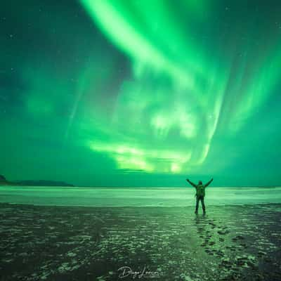 Vestrahorn mirror beach, Iceland