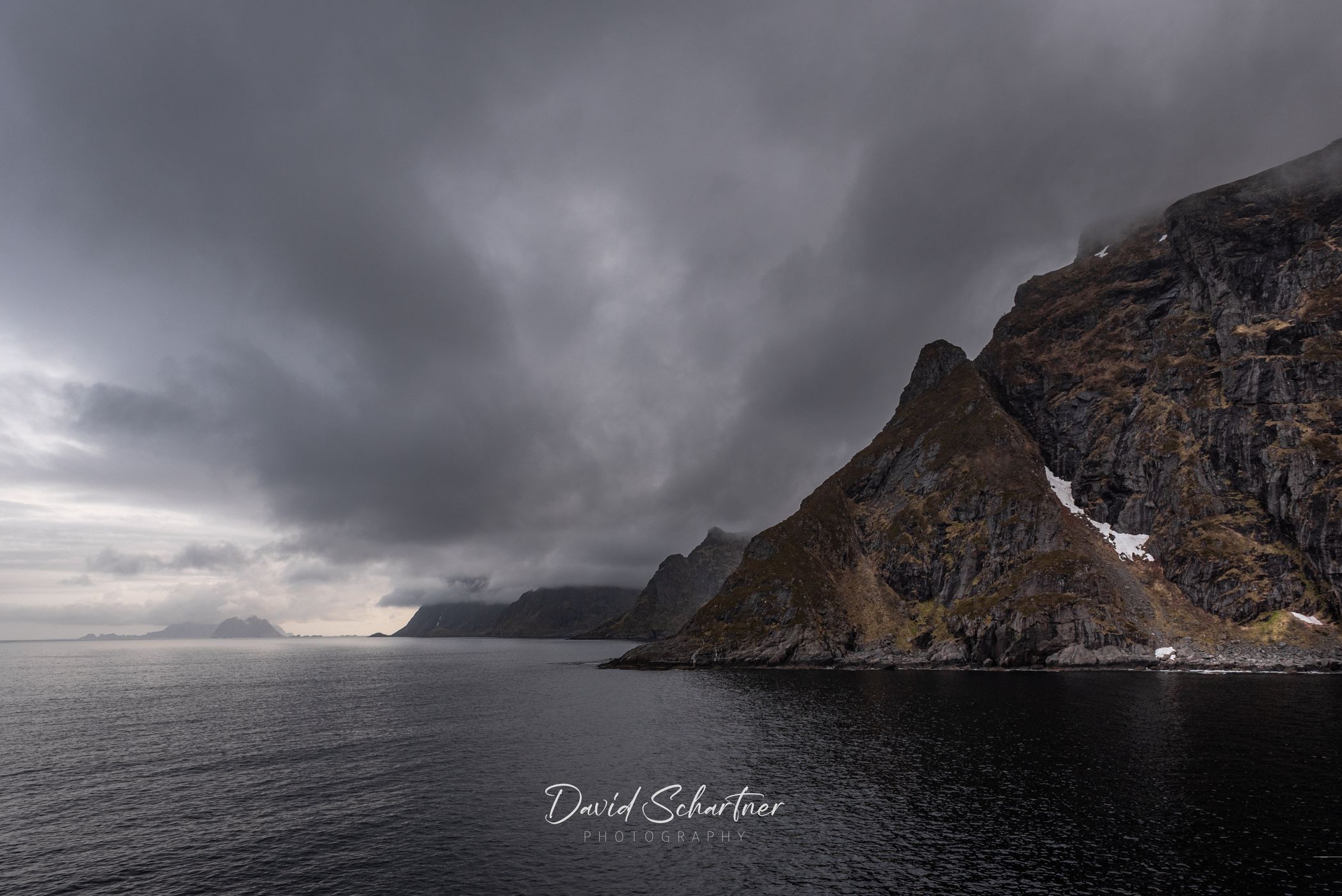 Viewpoint beyond Å Lofoten, Norway