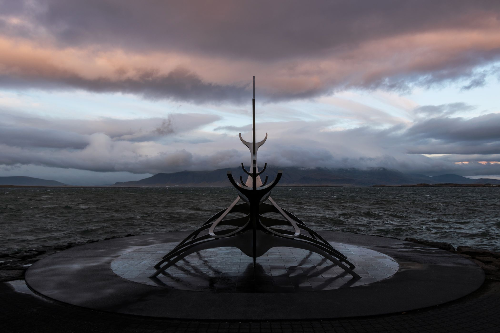 Viking monument, Reykjavik, Iceland