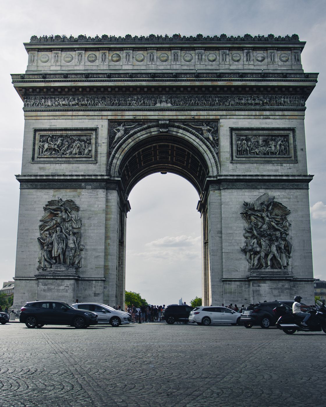 Arc de Triomphe, Paris, France