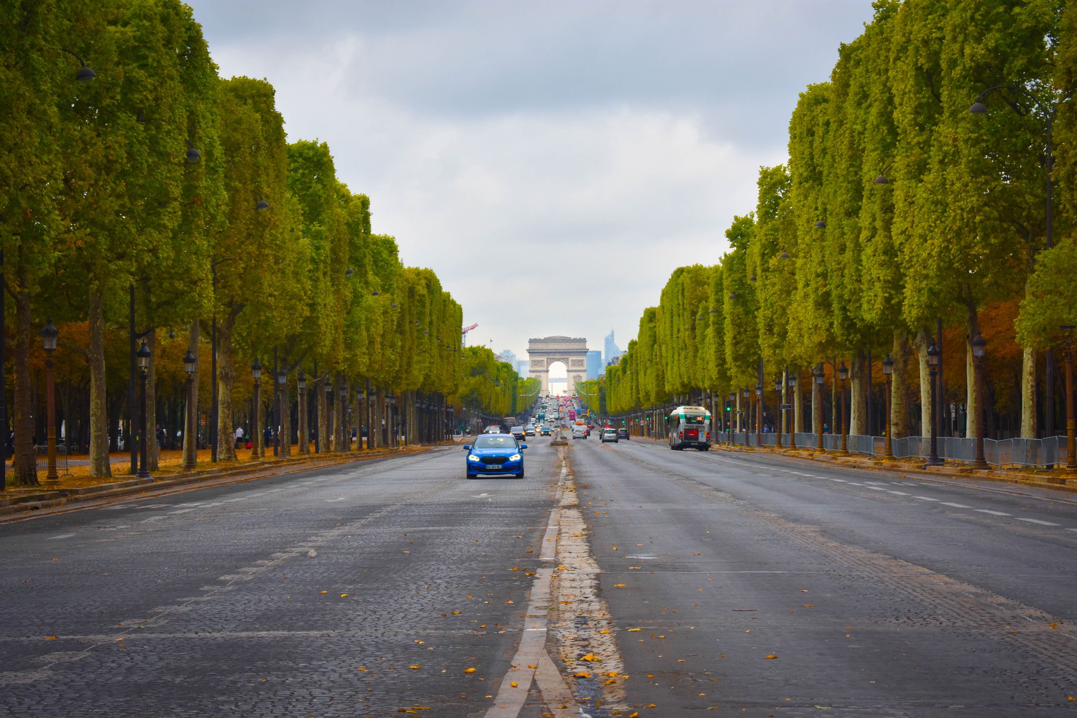 Avenue des Champs-Elysees, Paris, France