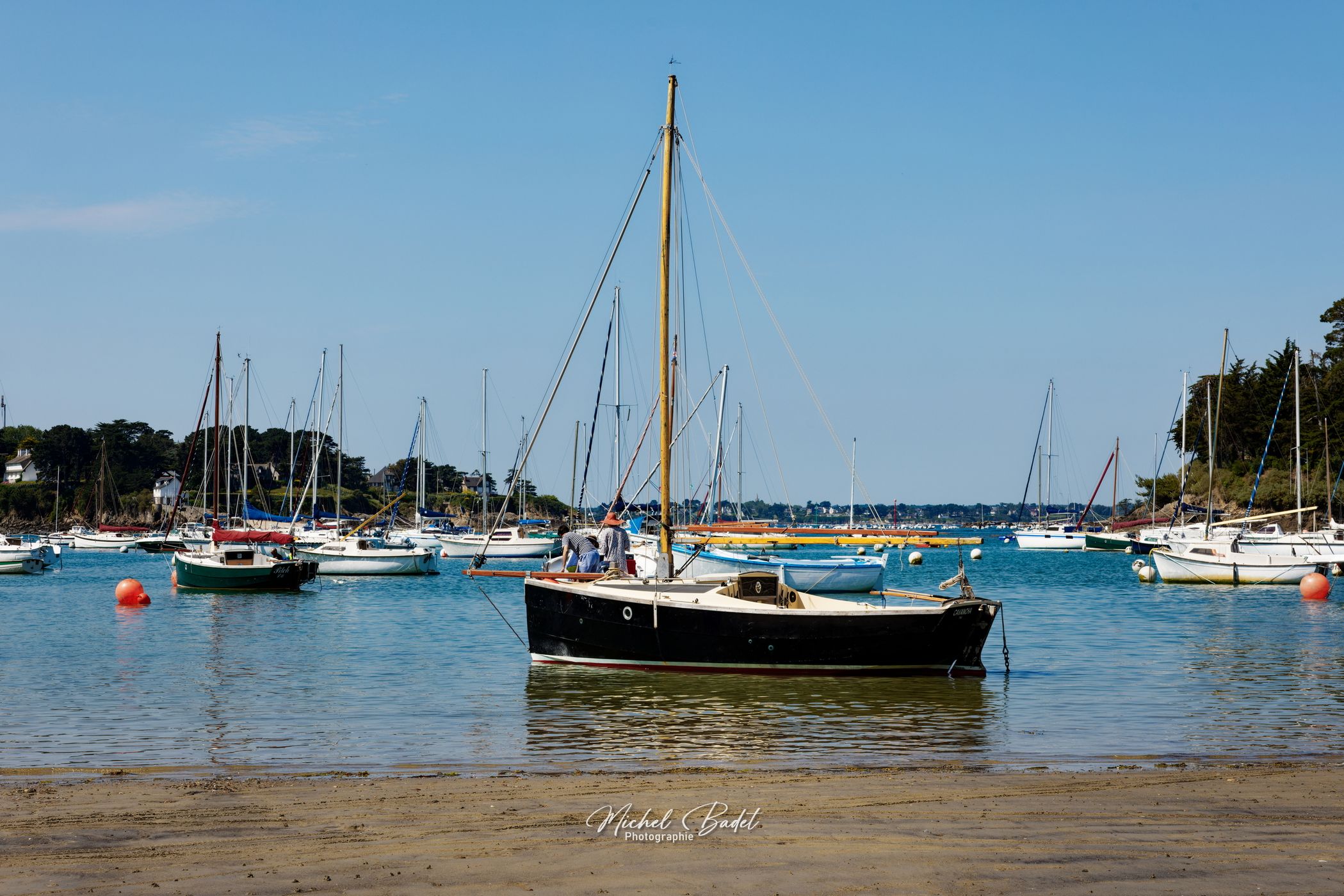 Bechet beach at Saint-Briac, France