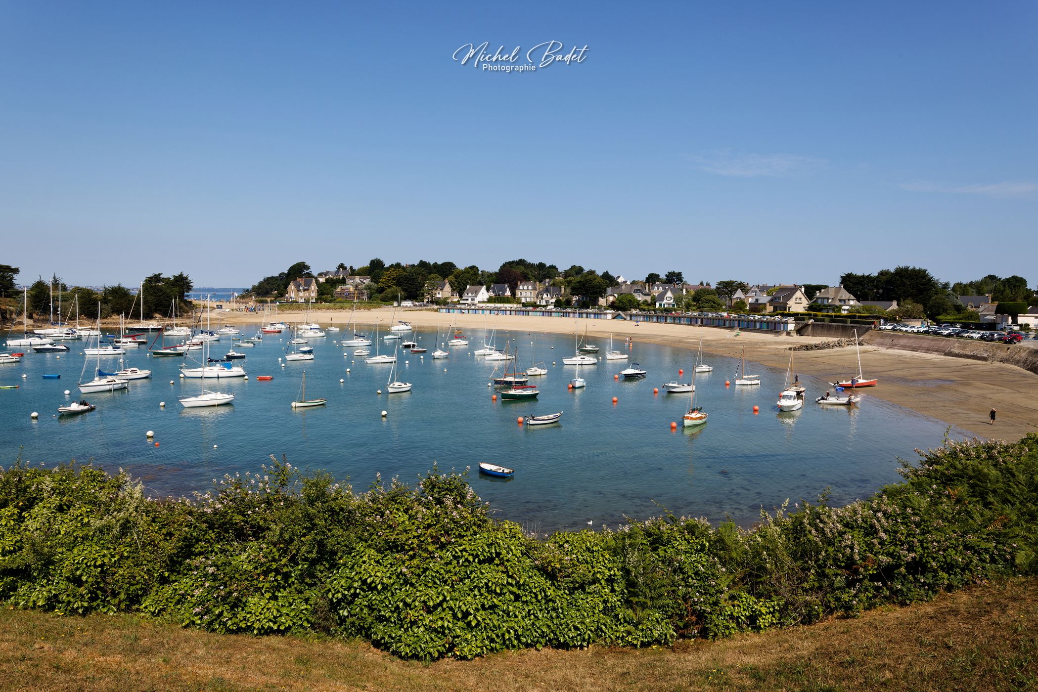 Bechet beach at Saint-Briac, France