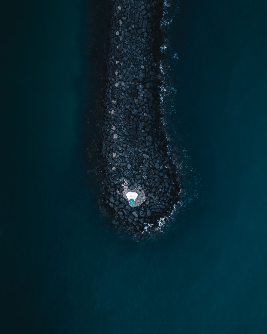 Breakwater Cap d'Agde, France