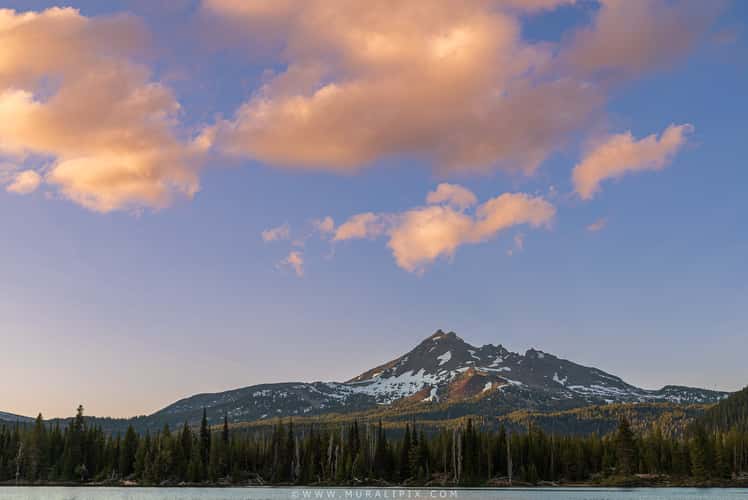 Broken Top from Sparks Lake