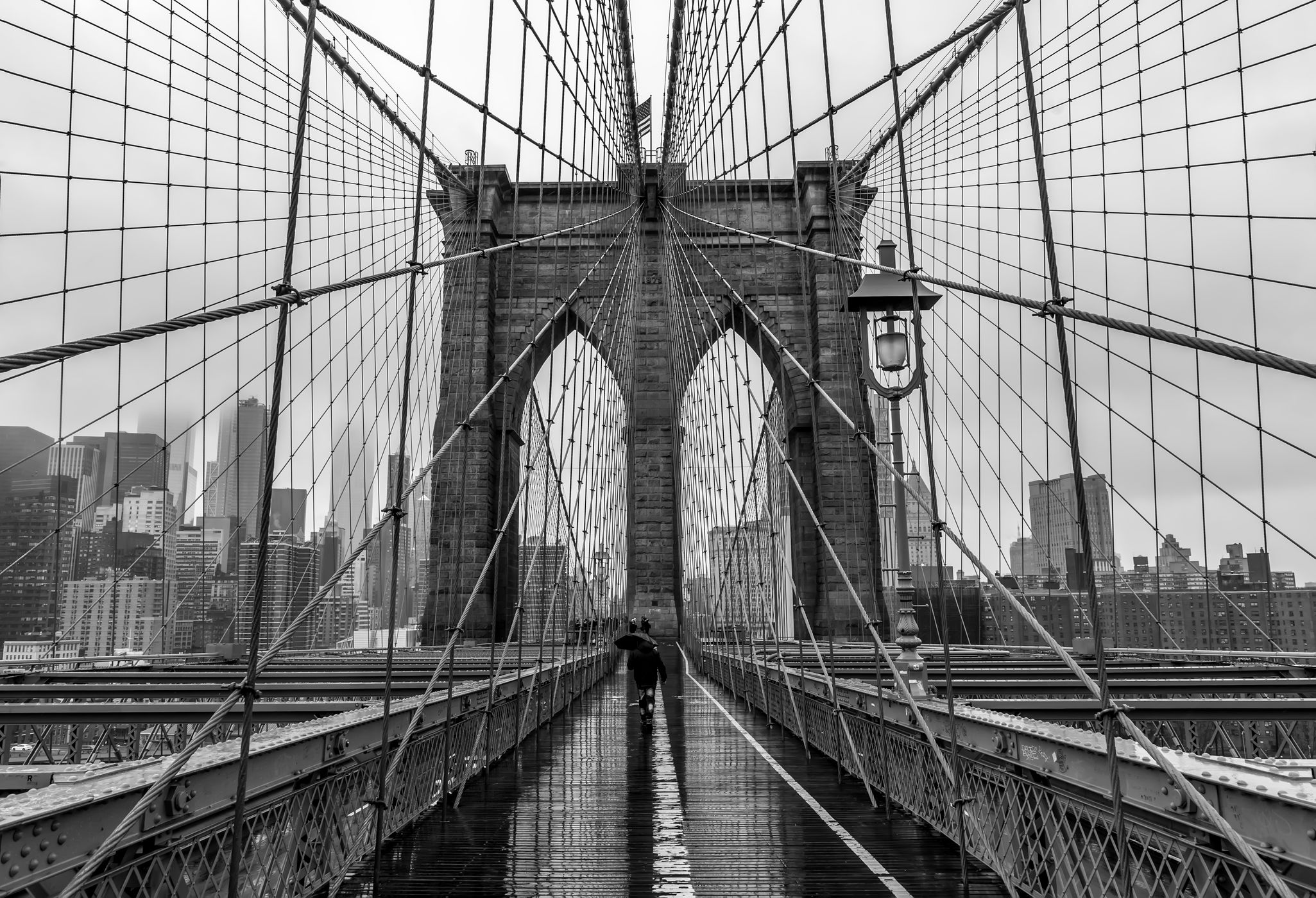 Brooklyn Bridge, New York City, USA