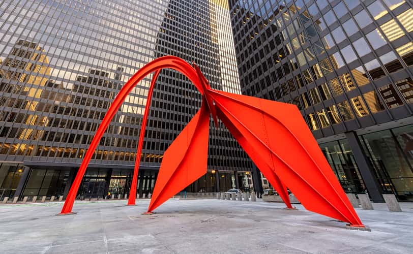 Calder's Flamingo, Chicago