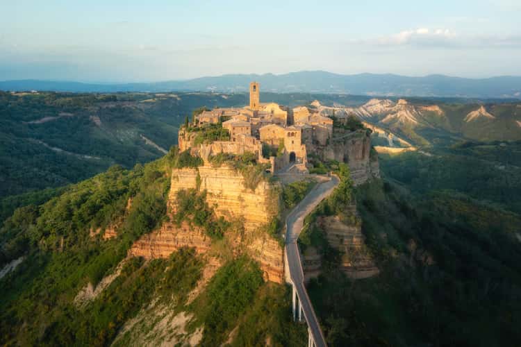 Civita di Bagnoregio [drone]