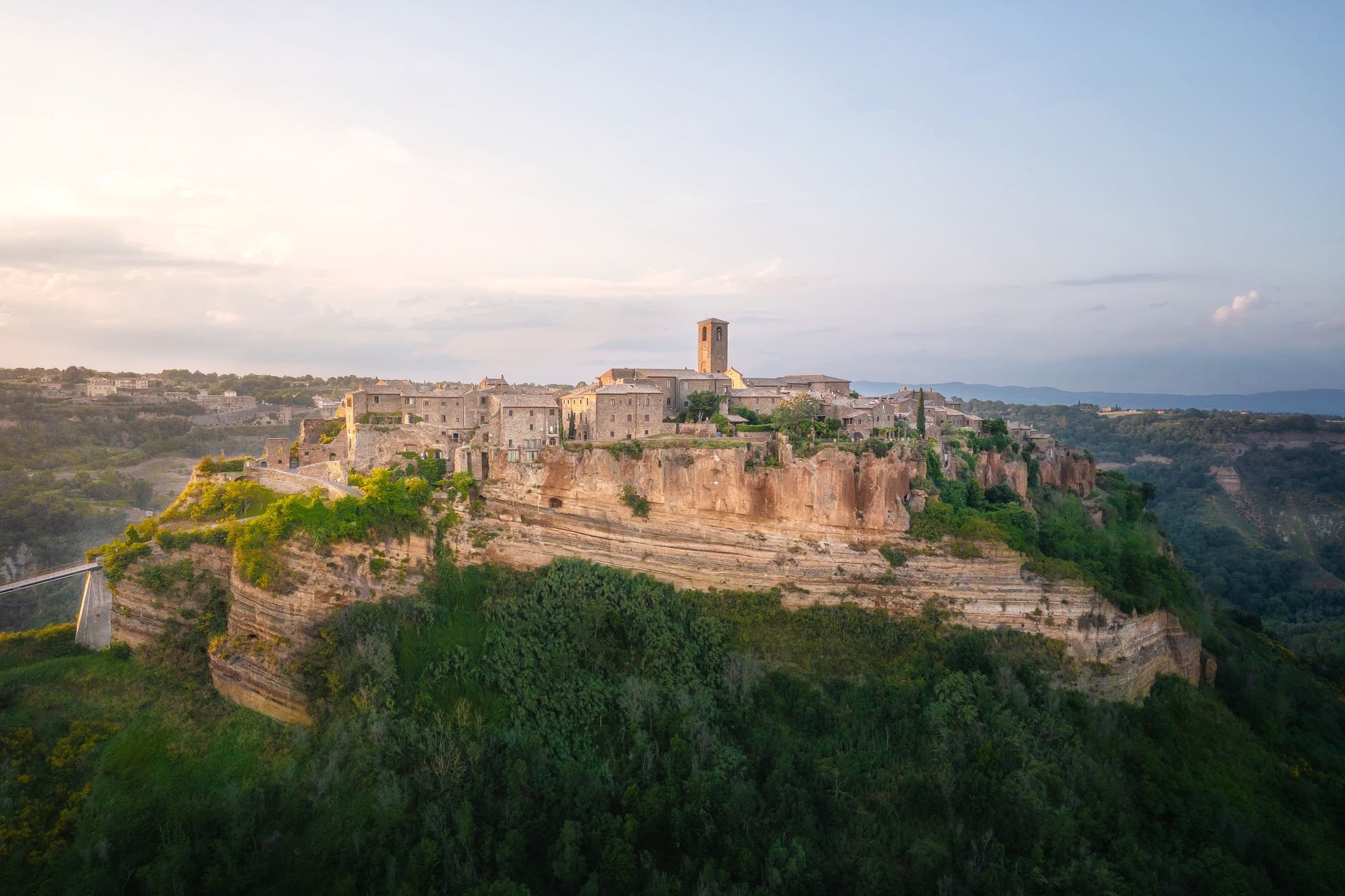 Civita di Bagnoregio [drone], Italy