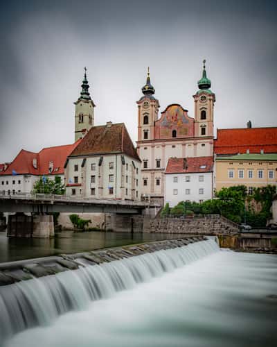 Classic view of Steyr