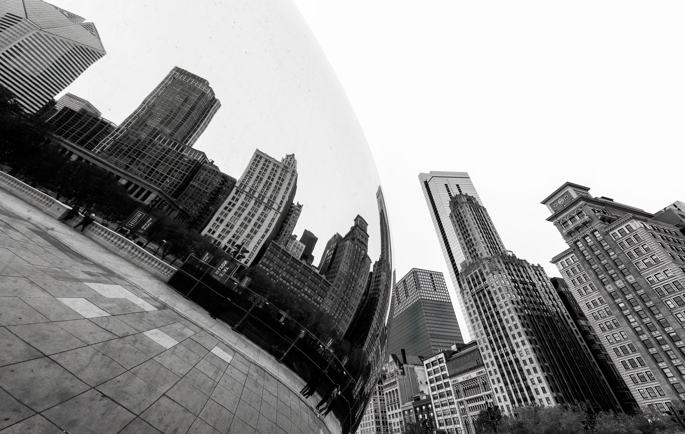 A view of the Cloud Gate, USA