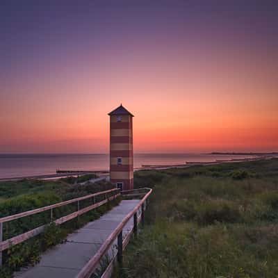 Dishoek, leading lights, Netherlands