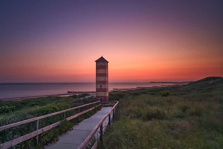Dishoek, leading lights
