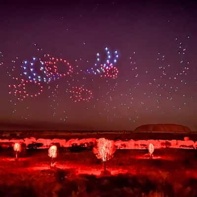 Drone Show, Uluru, Northern Territory, Australia