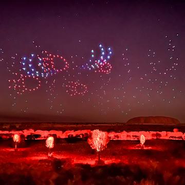 Drone Show, Uluru, Northern Territory, Australia