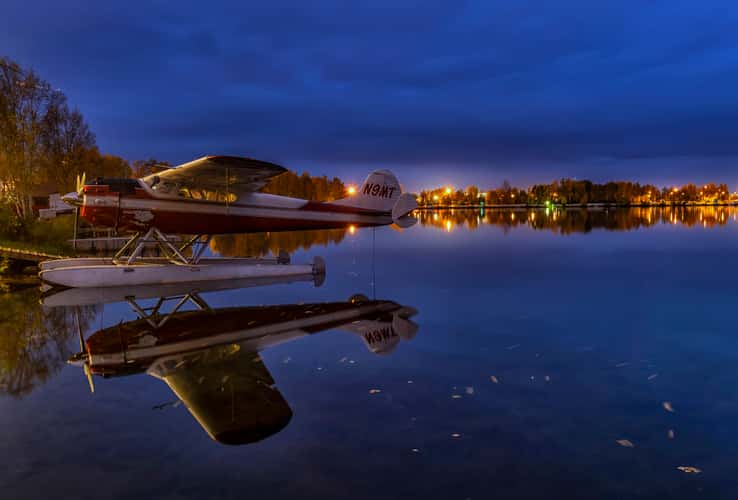 Earthquake Park view of Anchorage, Alaska