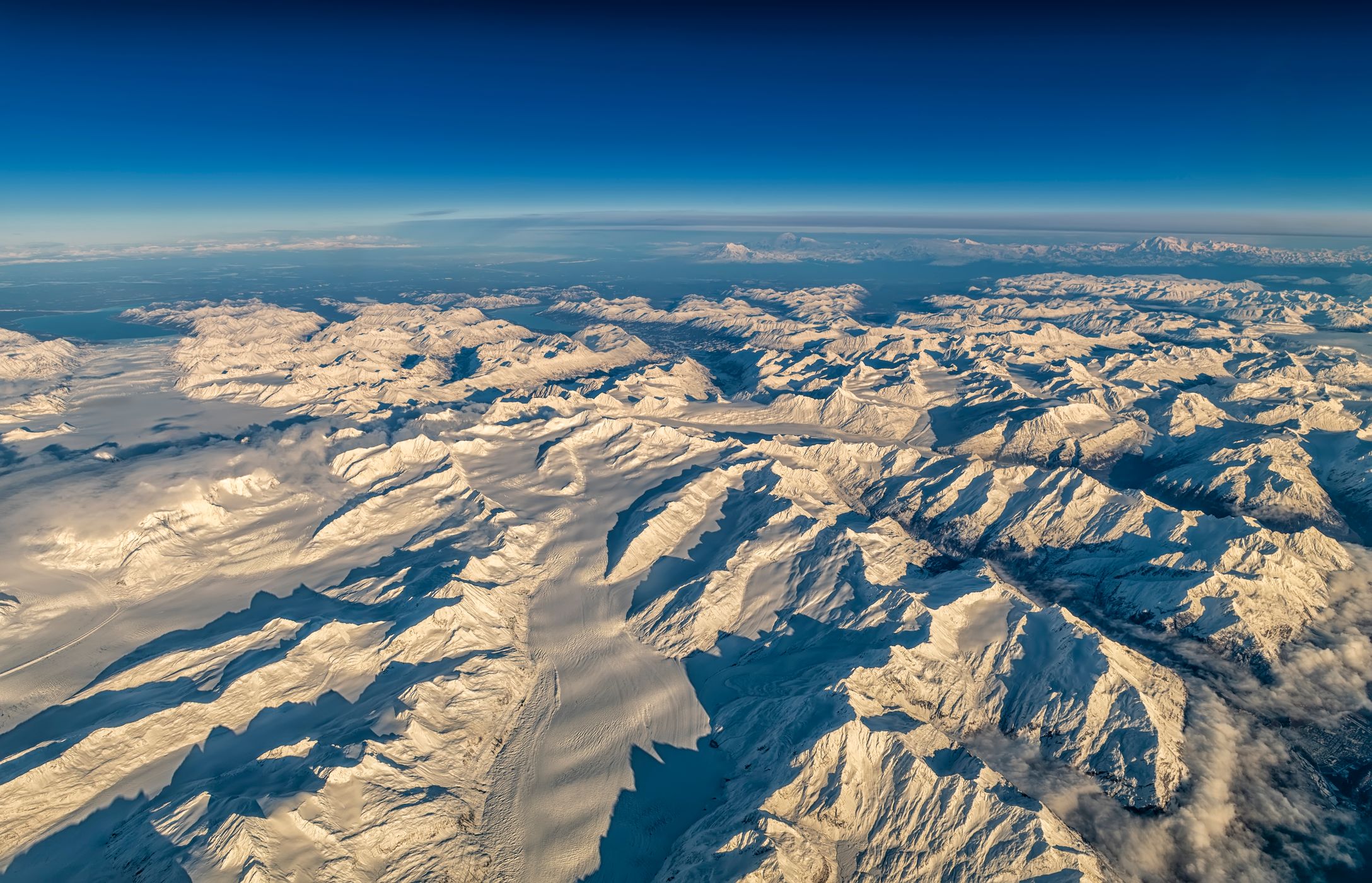 Earthquake Park view of Anchorage, Alaska, USA