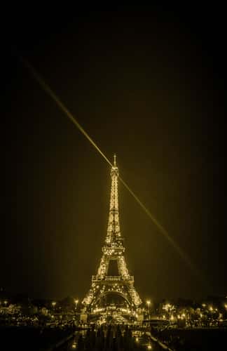 Eiffel Tower from Trocadero, Paris