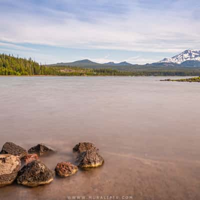 Elk Lake & South Sister, USA