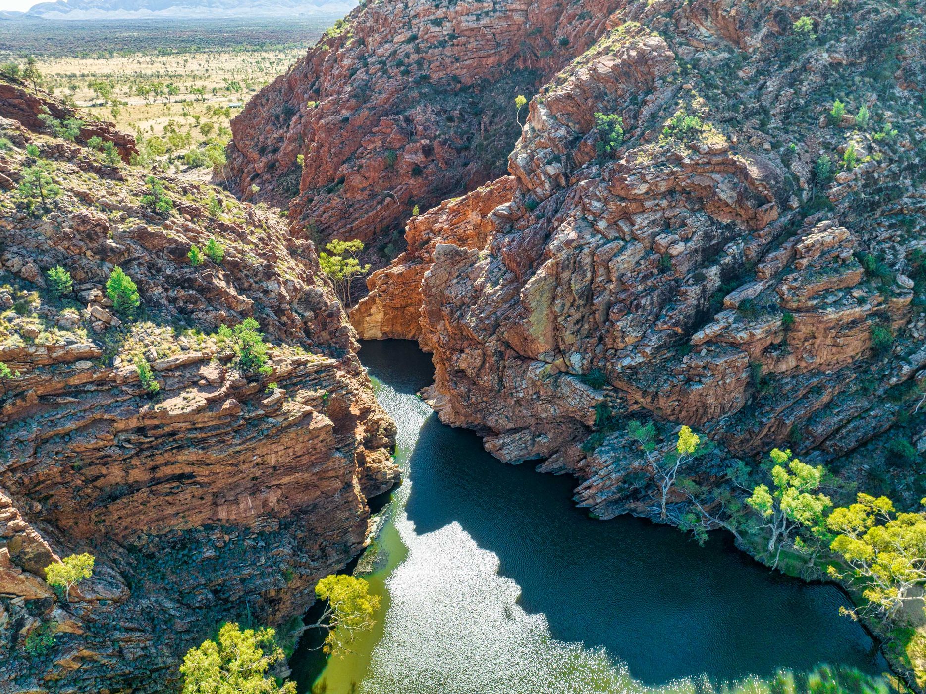 Ellery Creek Big Hole, West MacDonnell Ranges, NT, Australia