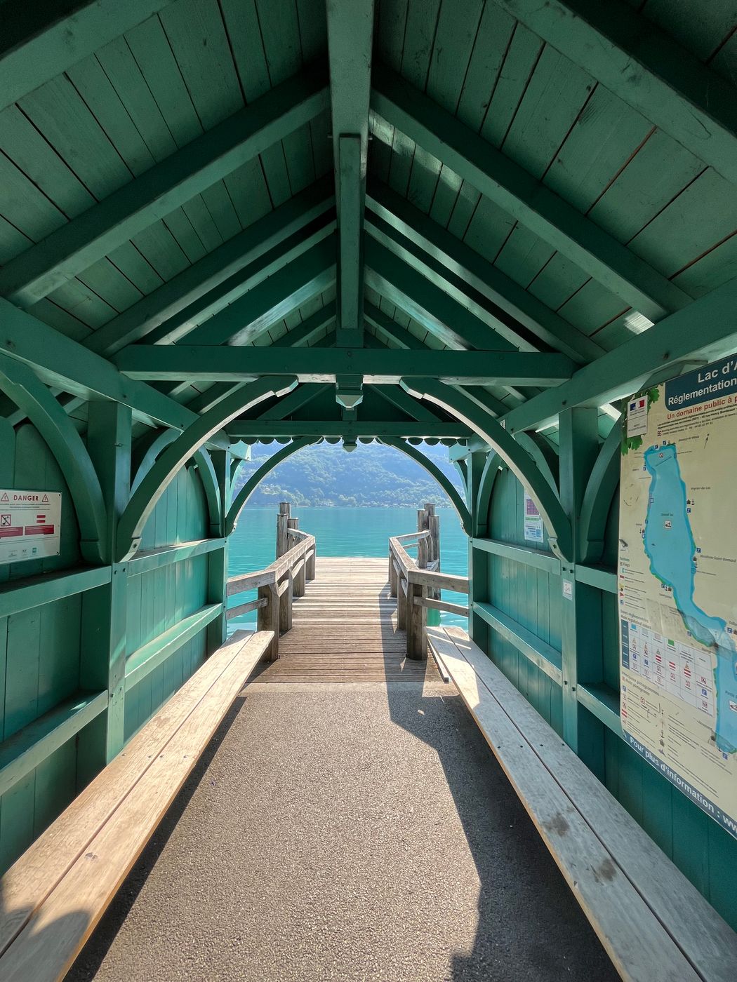 Embarcadere de Duingt, France