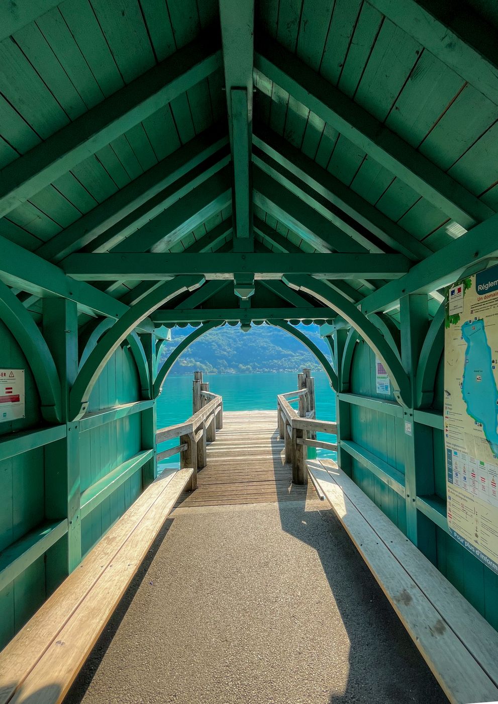 Embarcadere de Duingt, France