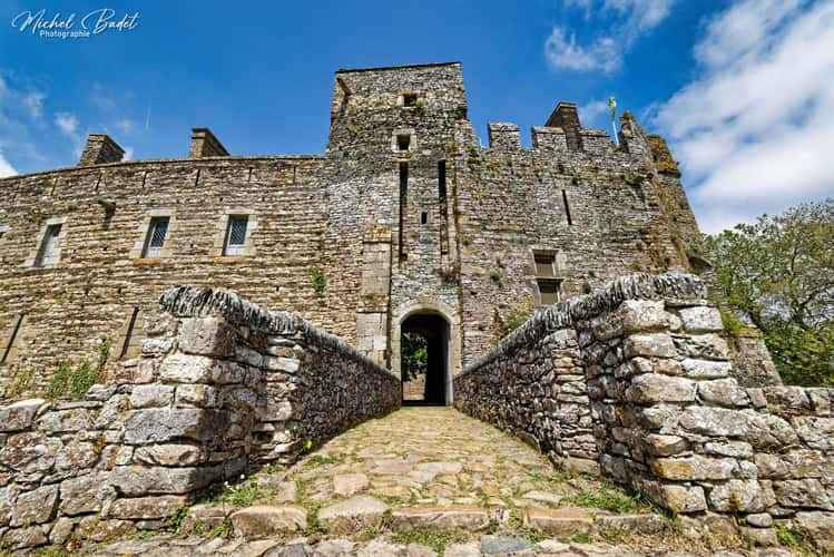 Fortified castle of Pirou