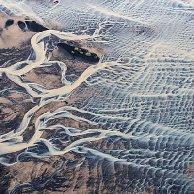 Glacier effluent, Iceland