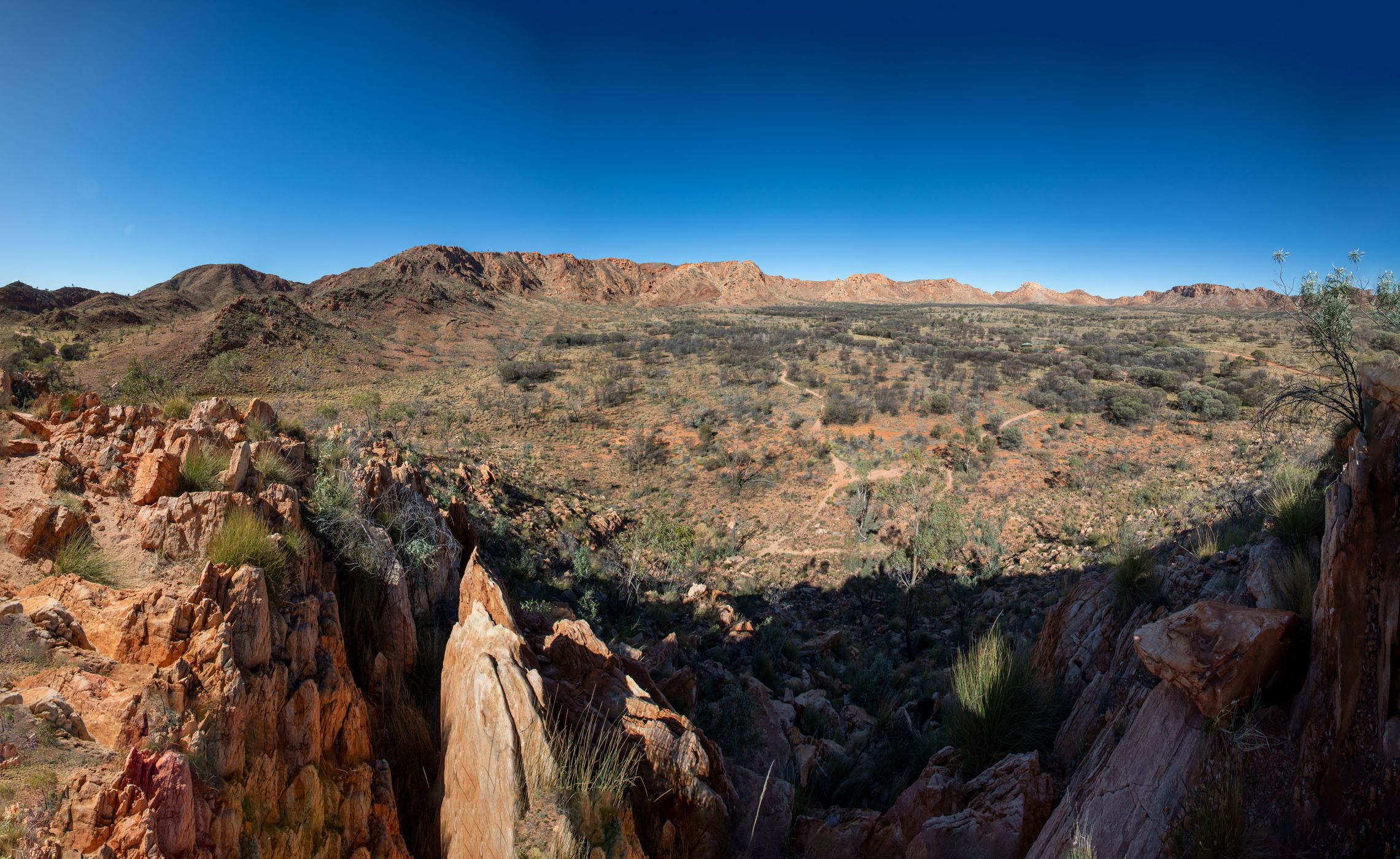 Gosses Bluff Crater, Northern Territory., Australia