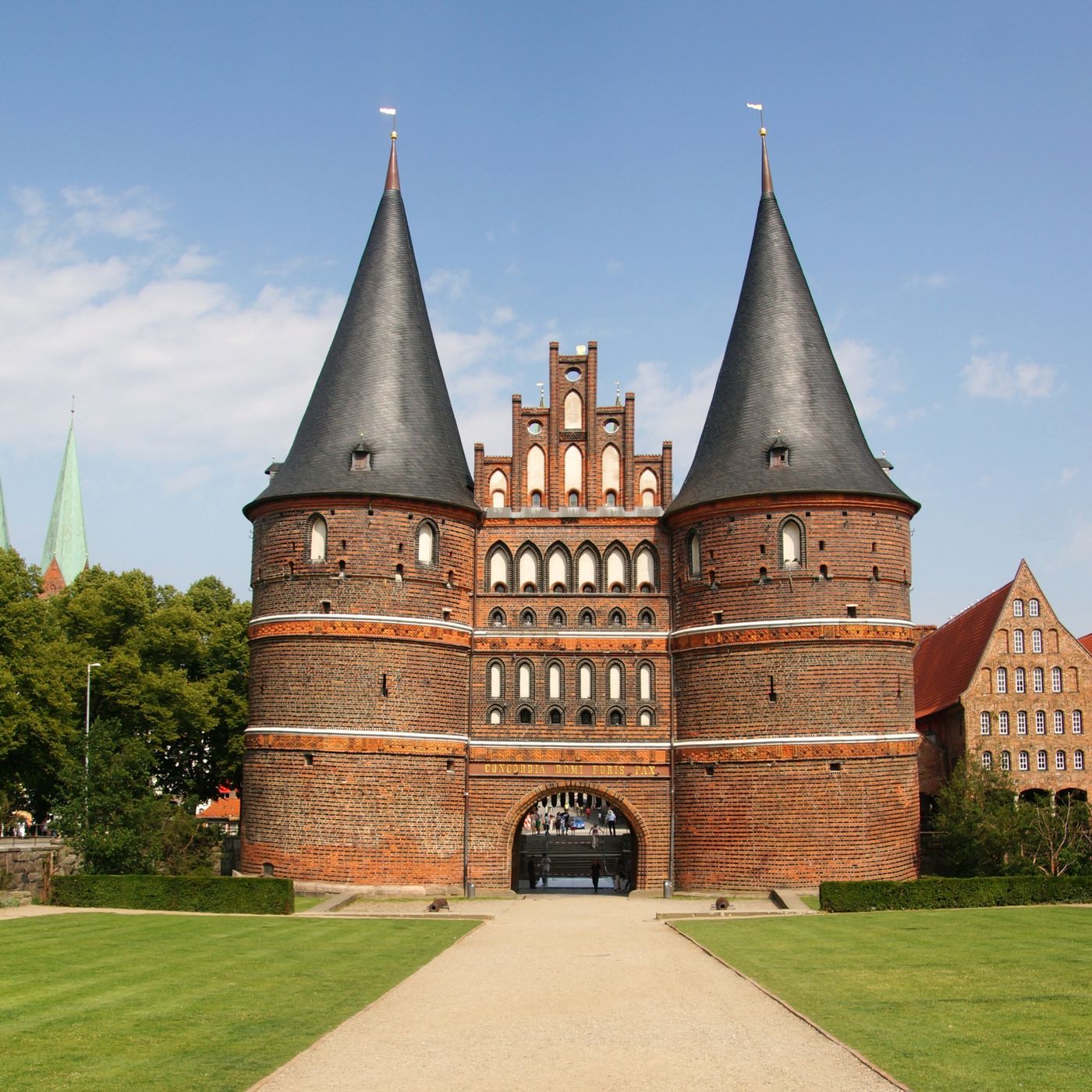 Holsten Gate Lübeck, Germany