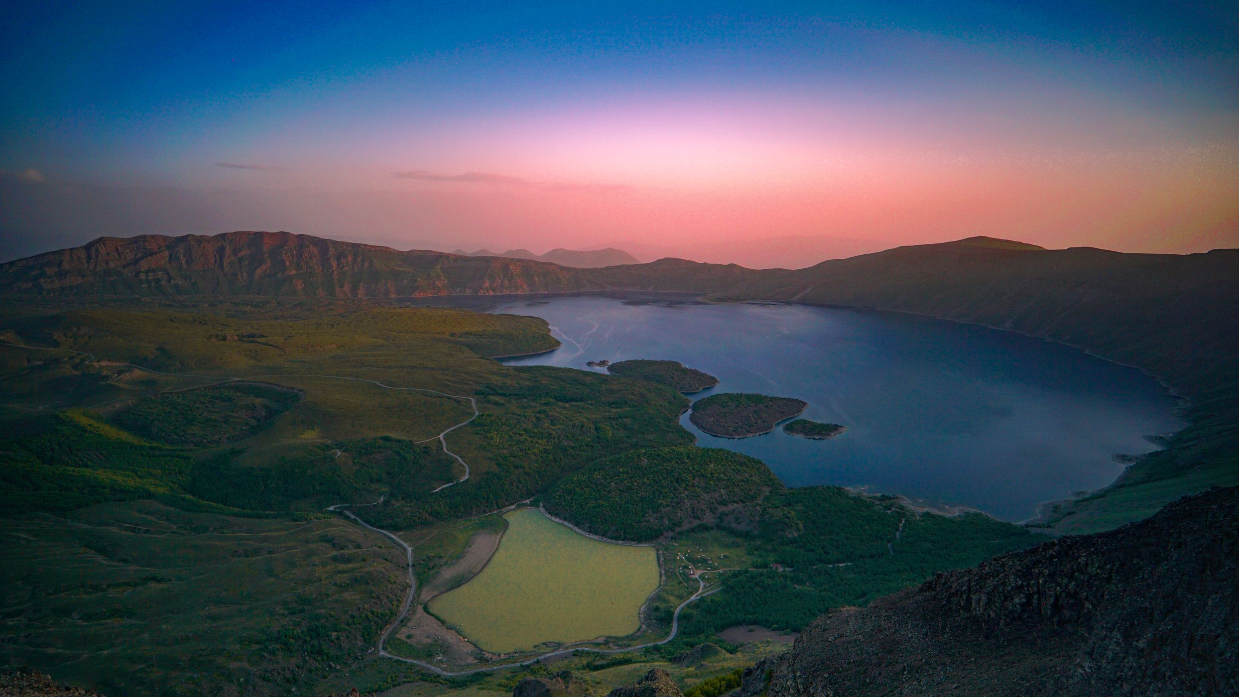 Lake Nemrut, Turkey (Türkiye)