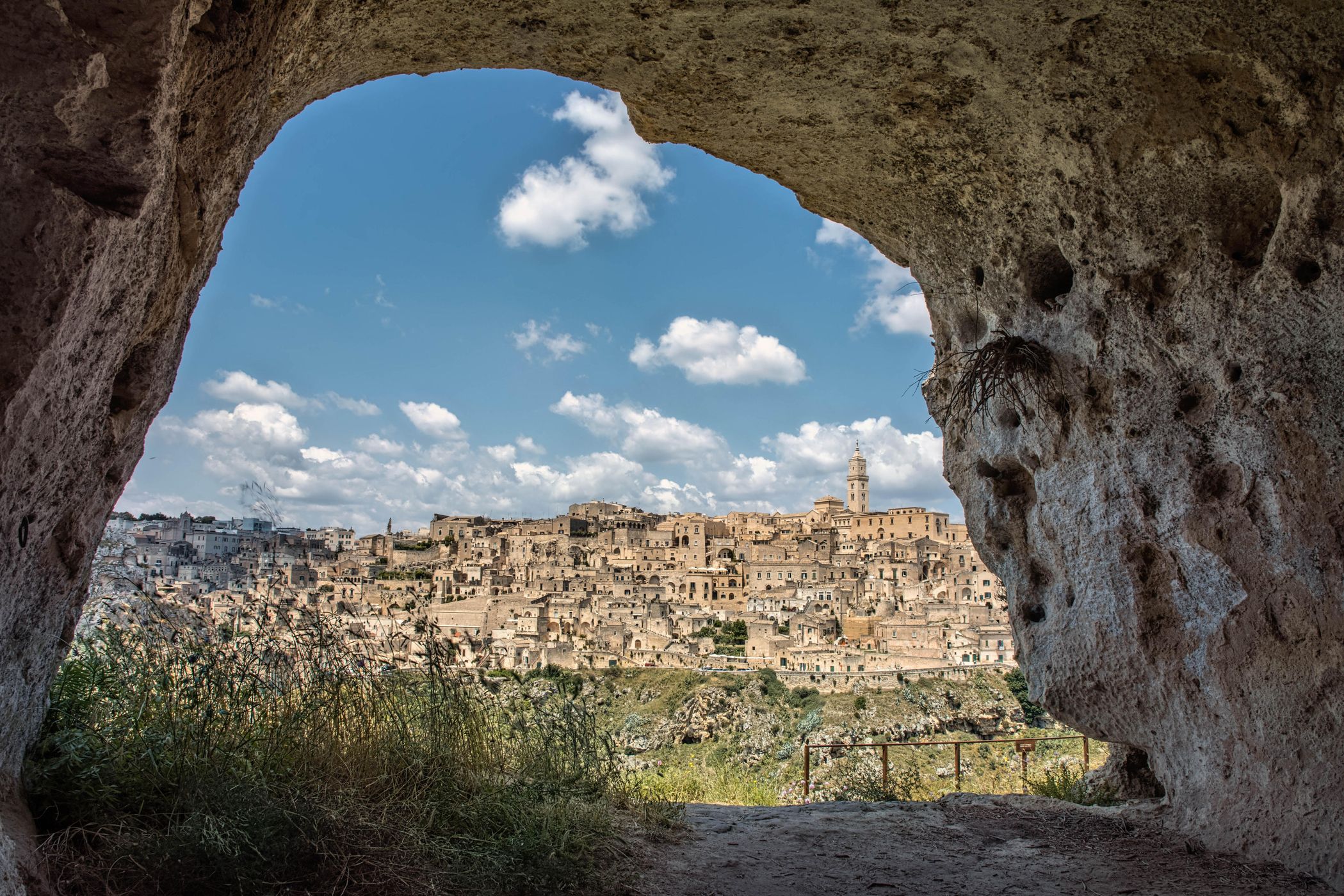 Matera from the Caves, Italy
