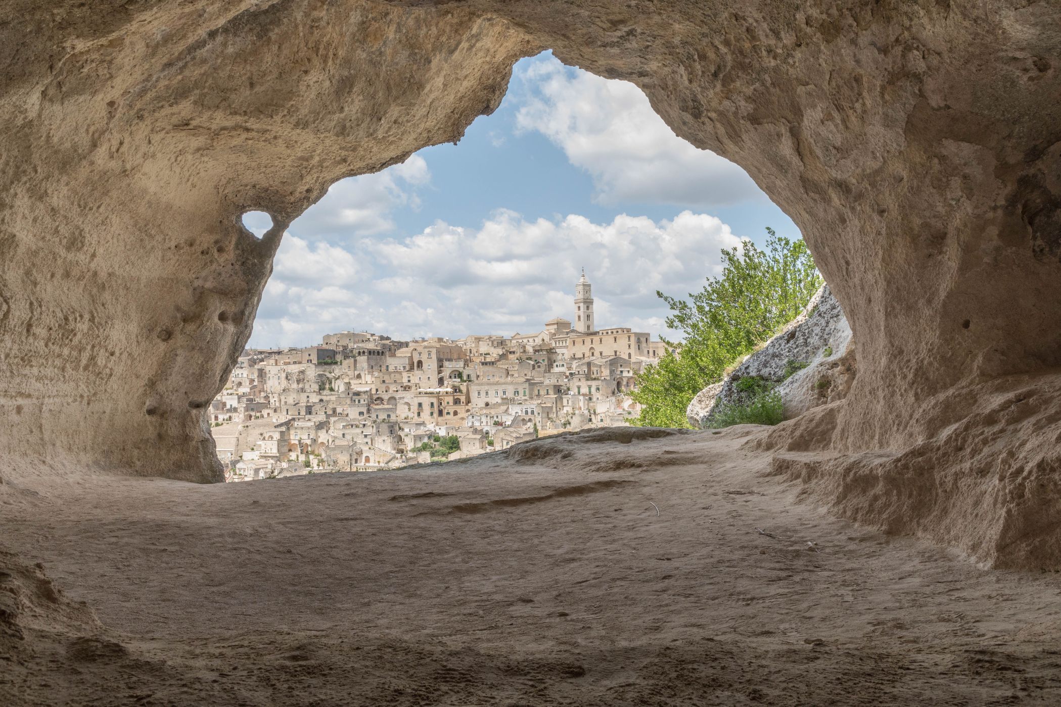 Matera from the Caves, Italy