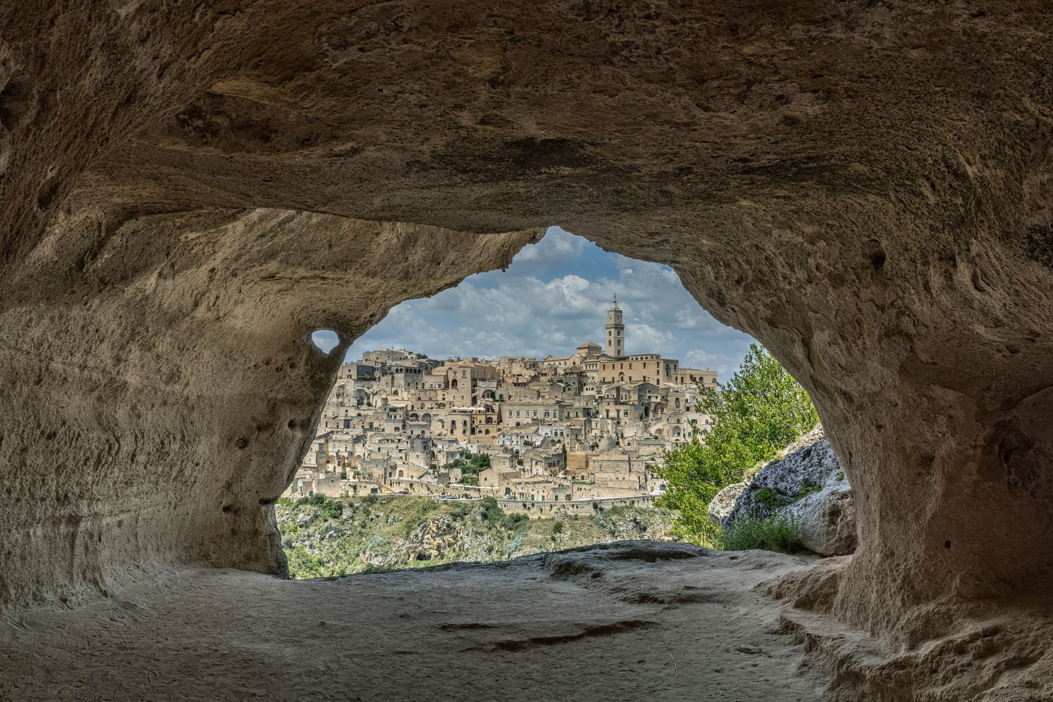 Matera from the Caves, Italy
