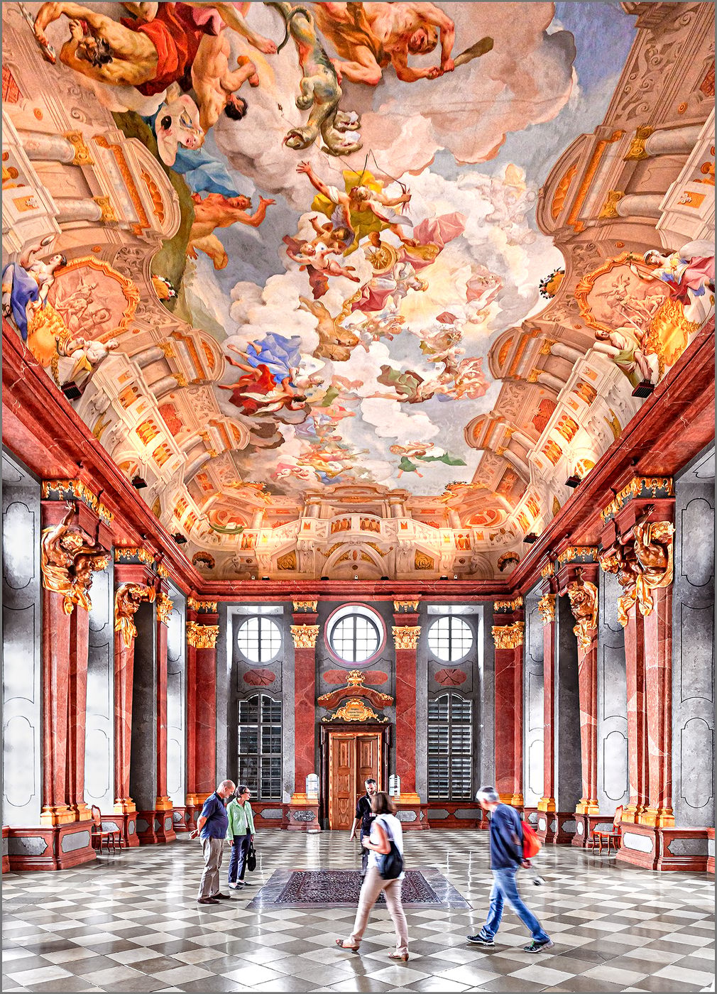 Inside Melk Abbey, Austria
