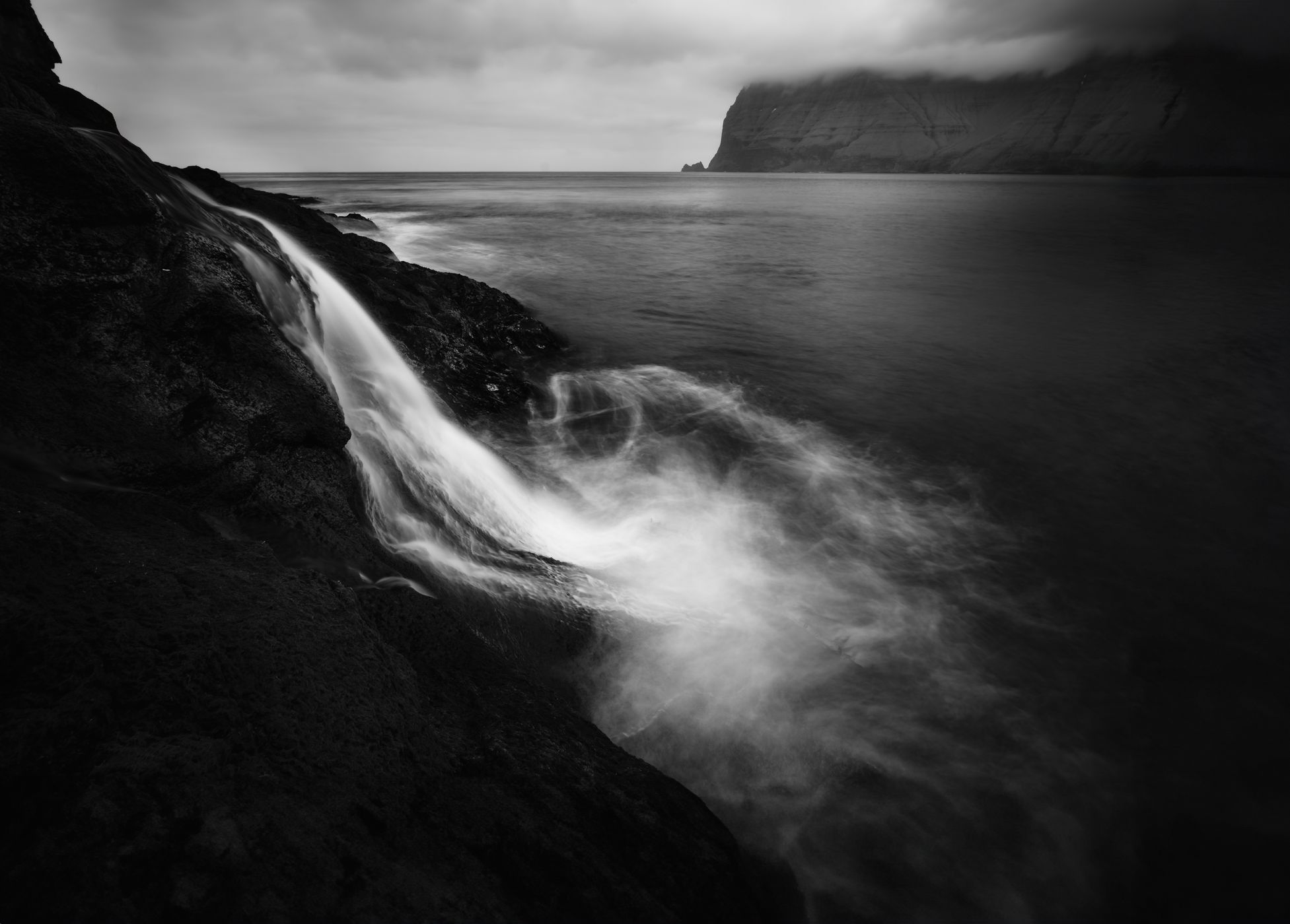 Mikkladur Sea Cliff, Faroe Islands