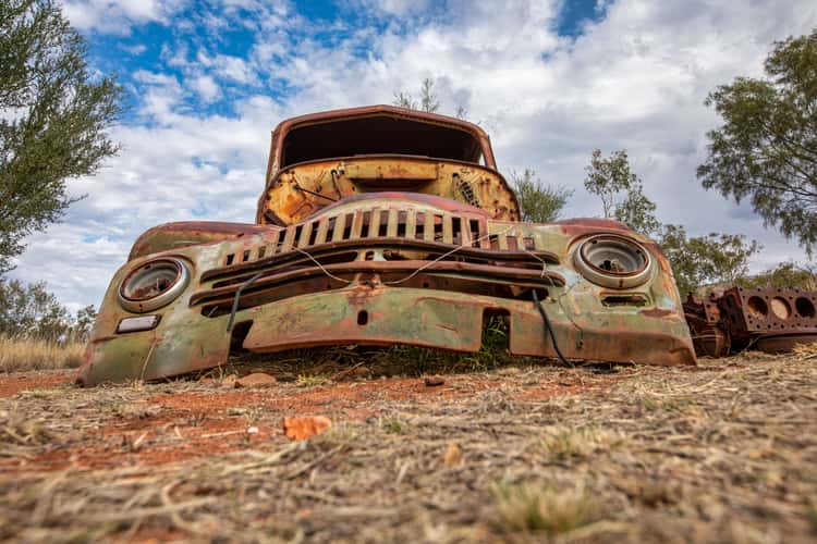 Old Car, Arltunga Historical Reserve, Northern Territory
