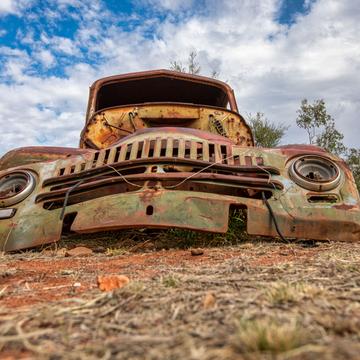 Old Car, Arltunga Historical Reserve, Northern Territory, Australia