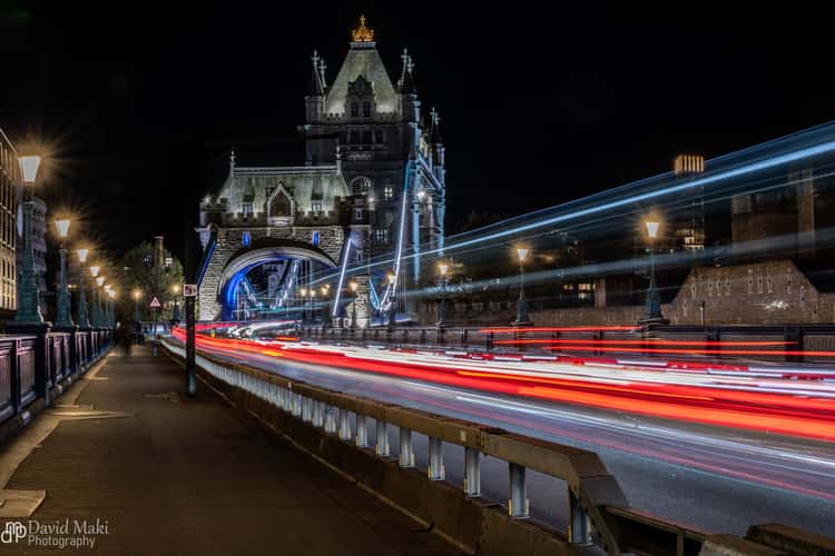 On the Tower Bridge, London