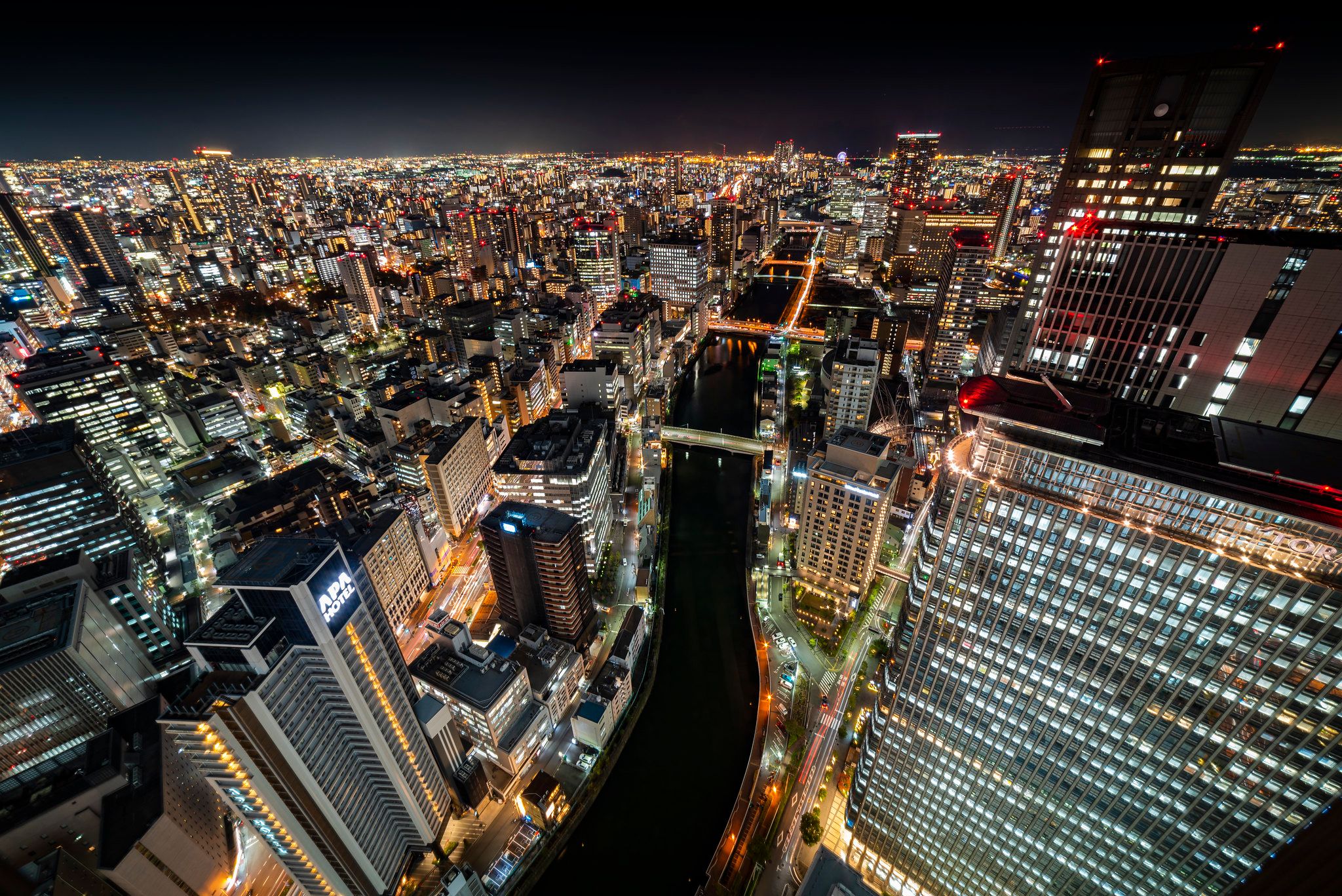 Osaka Skyline, Japan